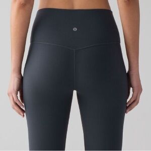 lululemon athletica blue tied align shorts